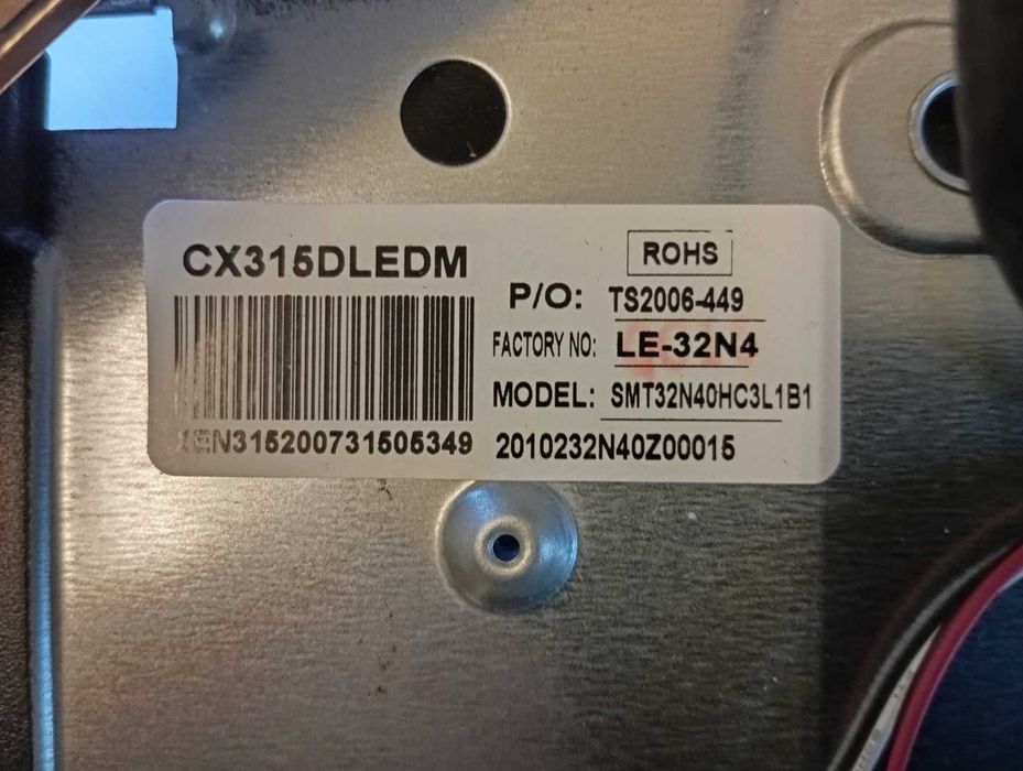 TP.MS3663S.PB818 SMT32N40HC3L1B1 smart tech main board