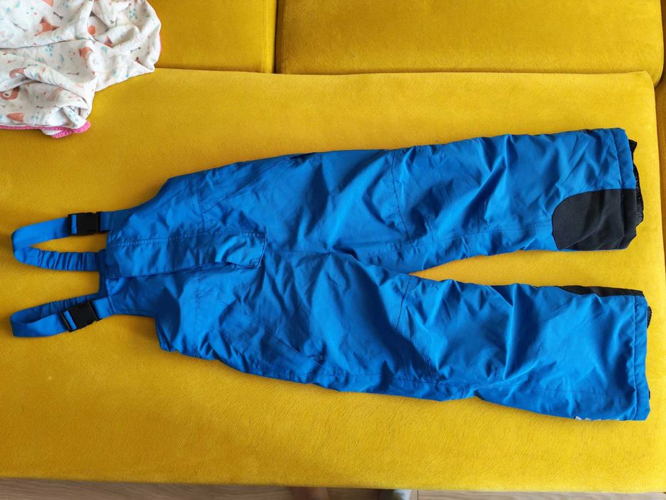 Rezerwacja Spodnie narciarskie zimowe na sanki rozmiar 110/116