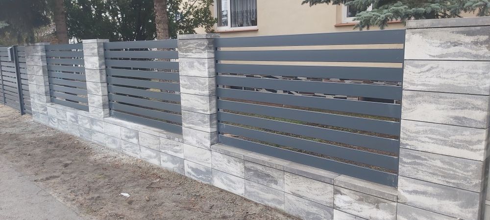 Ogrodzenie przęsło kompleksowo  400zł m2