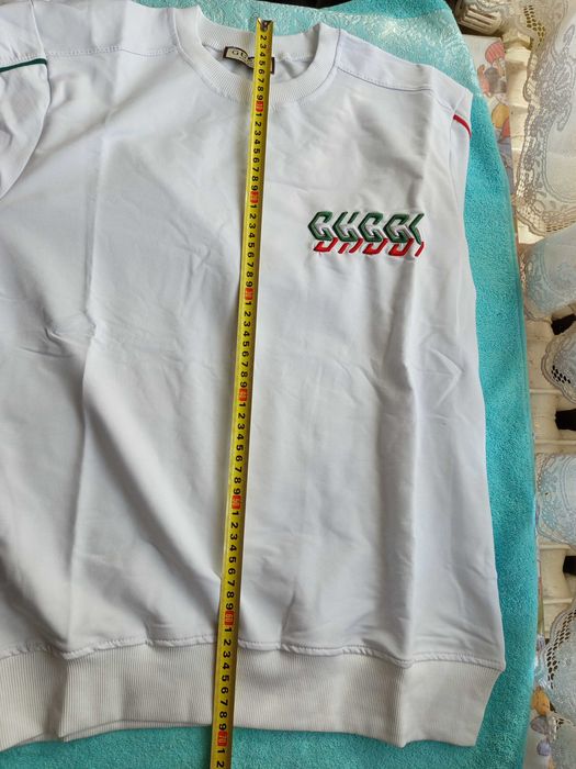 biała bluza gucci L