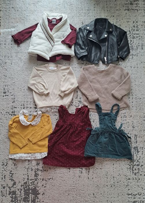 Ubranka dziewczęce rozm 80-86