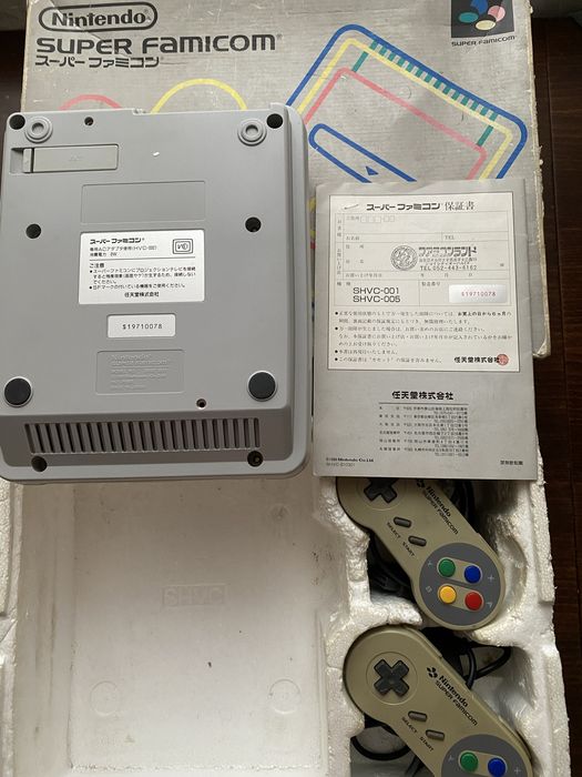 Приставка Nintendo superfamicom 16bit