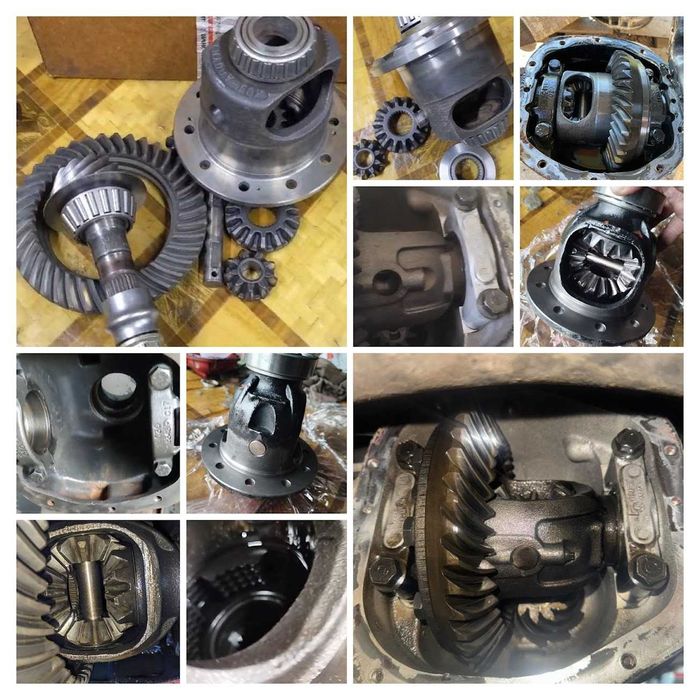 Grand Cherokee WJ  мост в сборе,редуктор,главная пара,чулок,цапфы,ступ