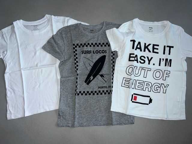 MEGA ZESTAW CIUSZKÓW dla chłopca r.146 , 28szt.