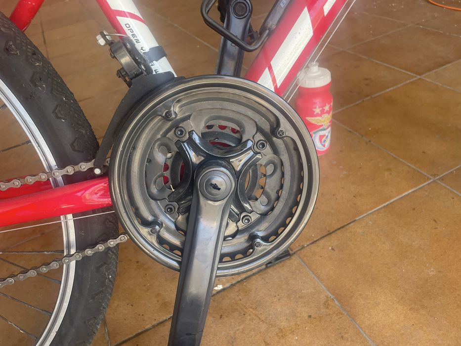 Bicicleta Vermelha 11-12 anos