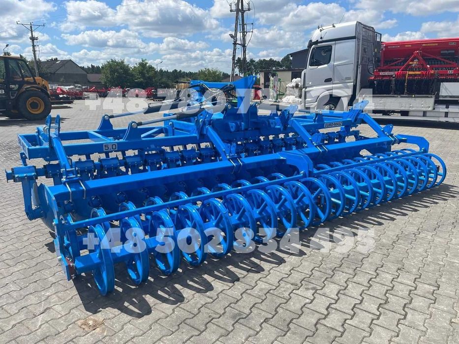 BRONA TALERZOWA agregat talerzowy EURO-MASZ hydraulicznie składana