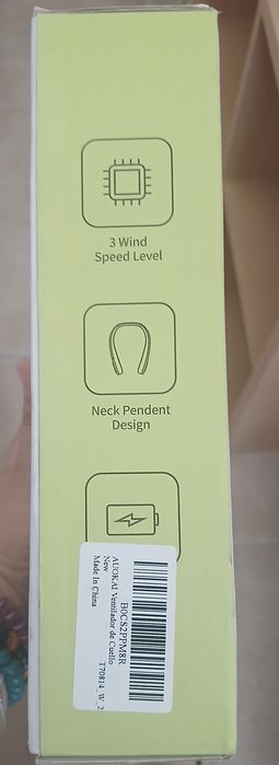Ventilador de Pescoço Portátil