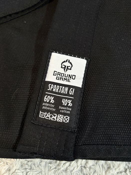 Kimono / Gi do BJJ Spartan (Czarne) + pas
