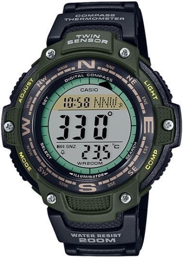 Мужские часы Casio SGW-100-3AV ! Оригинал! Фирменная гарантия 2 года!