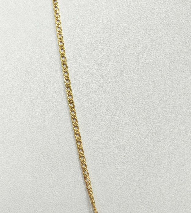 Złoty łańcuszek o splocie monalisa 585 50cm 1,23g