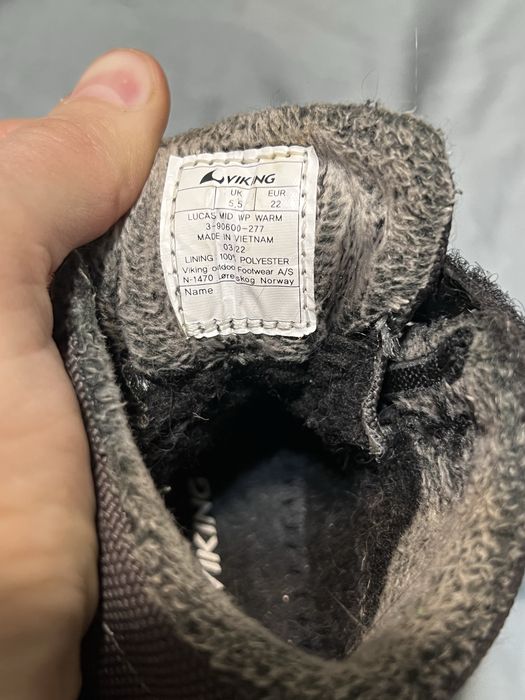 Дитячі демисезонні черевики Viking Lucas Warm