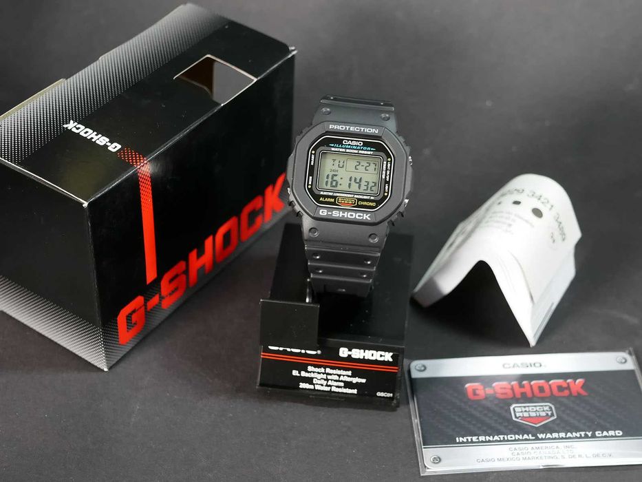 Casio DW-5600E-1V EL G-Shock (Original)