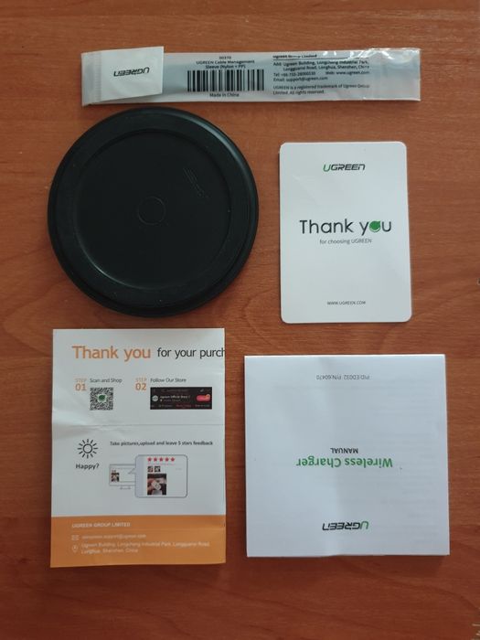 Бездротова  зарядка UGREEN