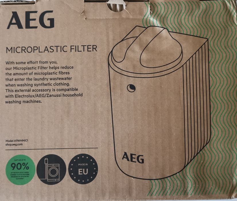 Filtro microplásticos AEG (Máquina de lavar roupa)
