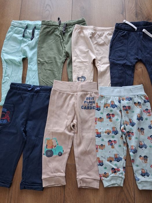 Spodnie rozmiar 86 / 7 szt