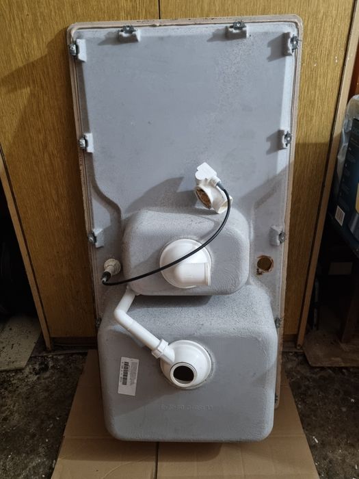 Zlewozmywak dwukomorowy tegranit