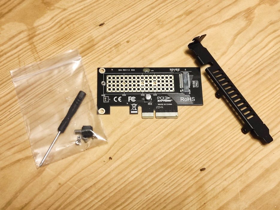 M.2 NVMe SSD PCIe 4.0 Adapter64584631652866123