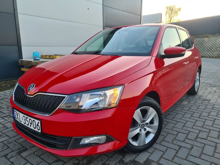 Skoda Fabia Lakier oryginał , 3właściciel SALON PL 2 kpl opon