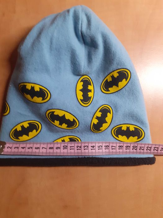 Czapka niebieska/ batman