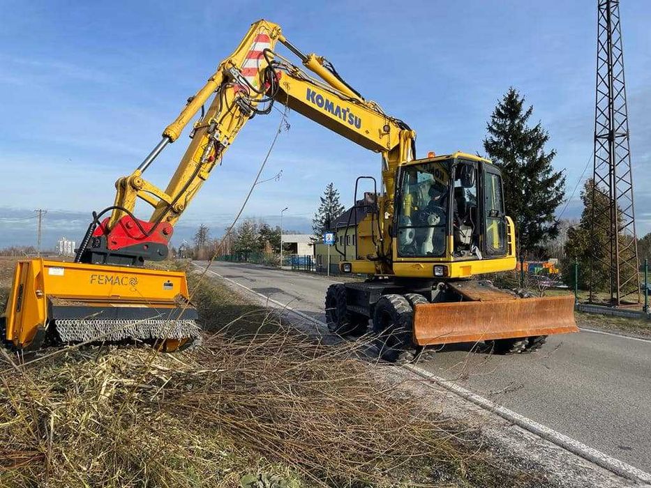 mulcher hydrauliczny do koparki FEMAC T13 FR 130 REV
