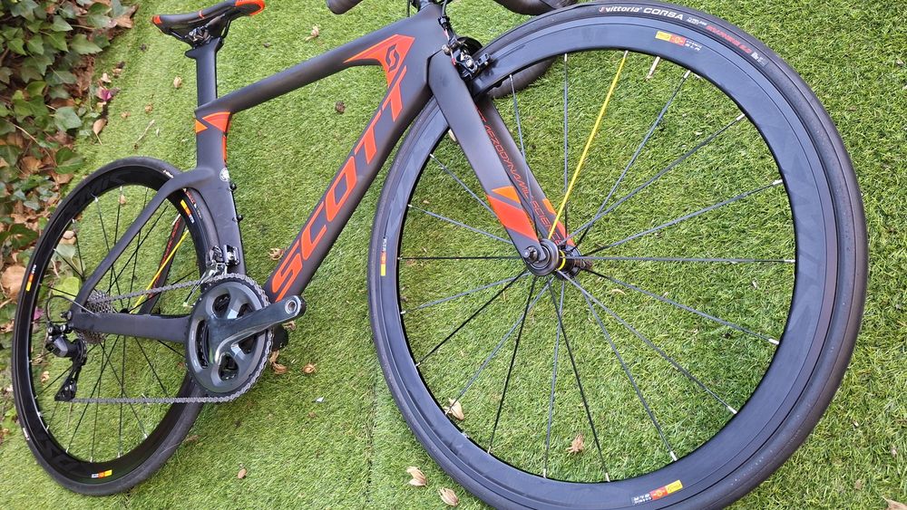 Disponivel..Scott Plasma carbono nova t49 t52