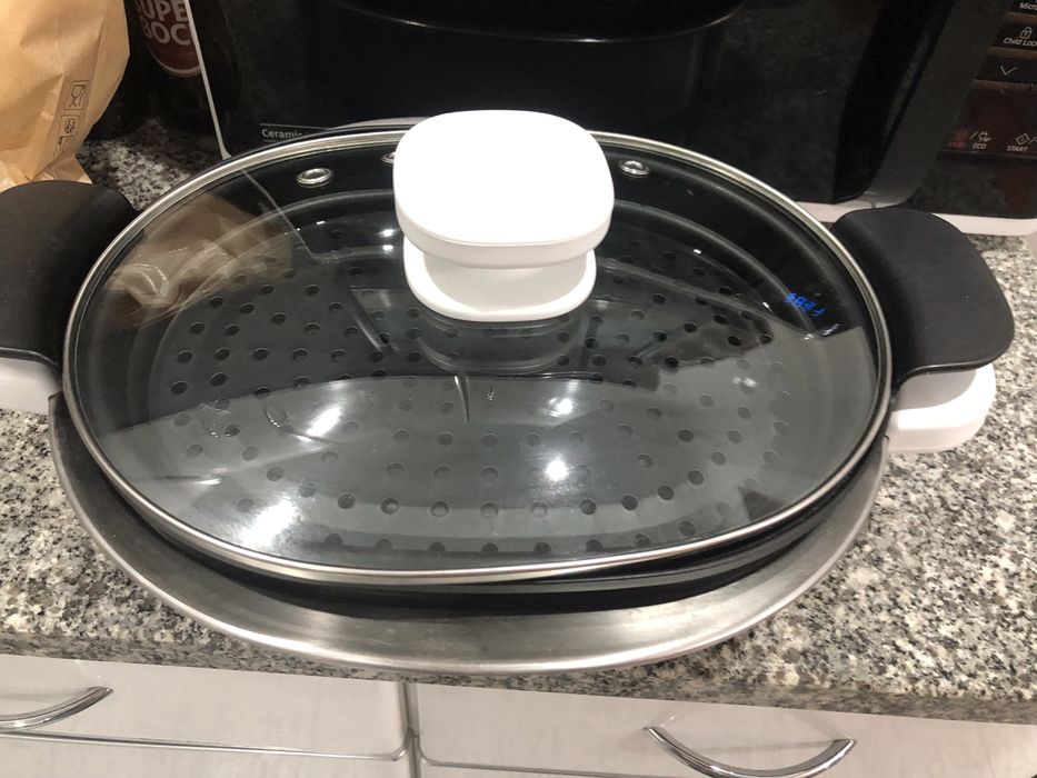 Robot de Cozinha Moulinex i-companion HF 900 + acessórios