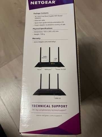 Router Wifi Netgear R6800 AC1900 szybki, gamingowy USB 3.0,  2,4/5ghz