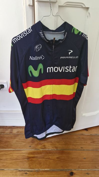 Camisola ciclismo Movistar