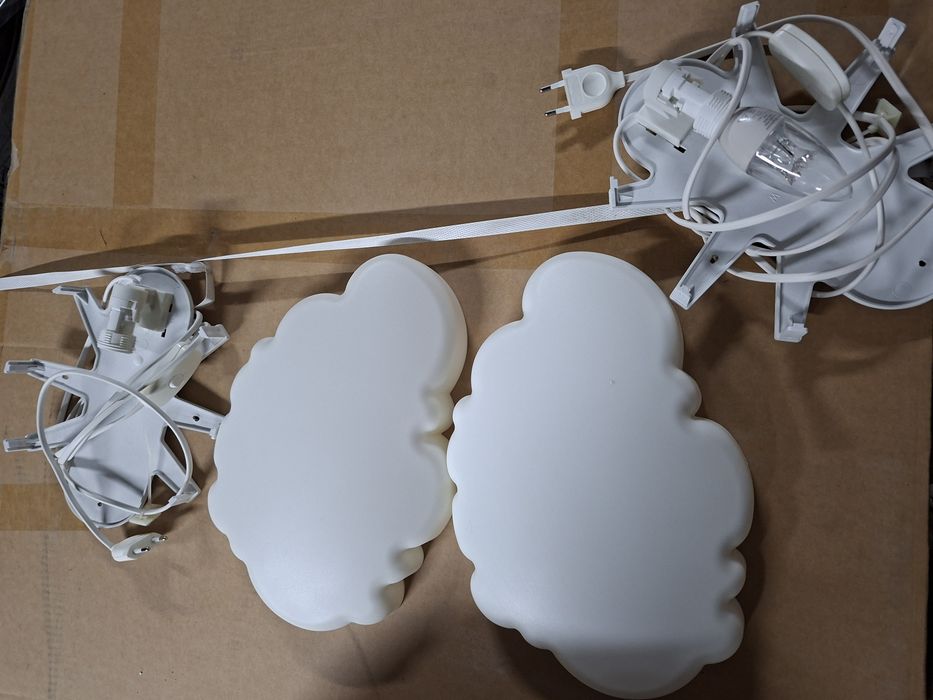 Lampki chmurki Ikea 2 szt
