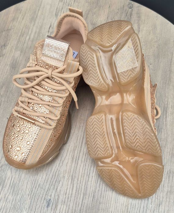Buty damskie Steve Madden Maxima-R Rose Gold rozmiar 37