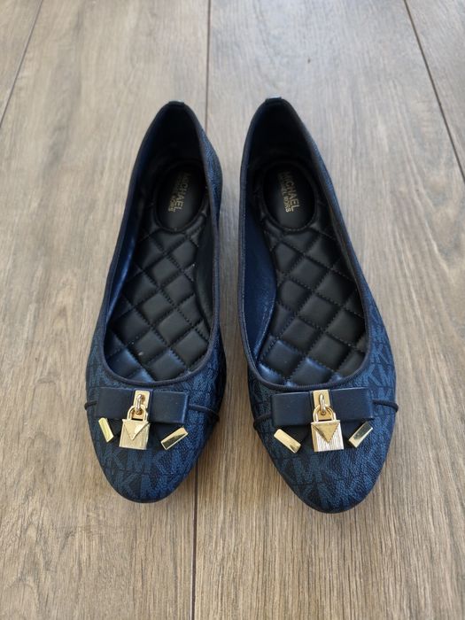 Granatowe baleriny Michael Kors, rozmiar 38