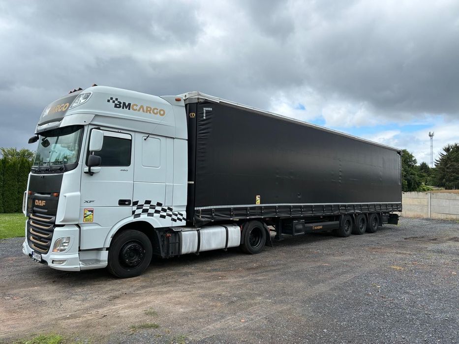 DAF XF 106 + naczepa mega , Low Deck  SAM ciągnik DAF XF 106 mega