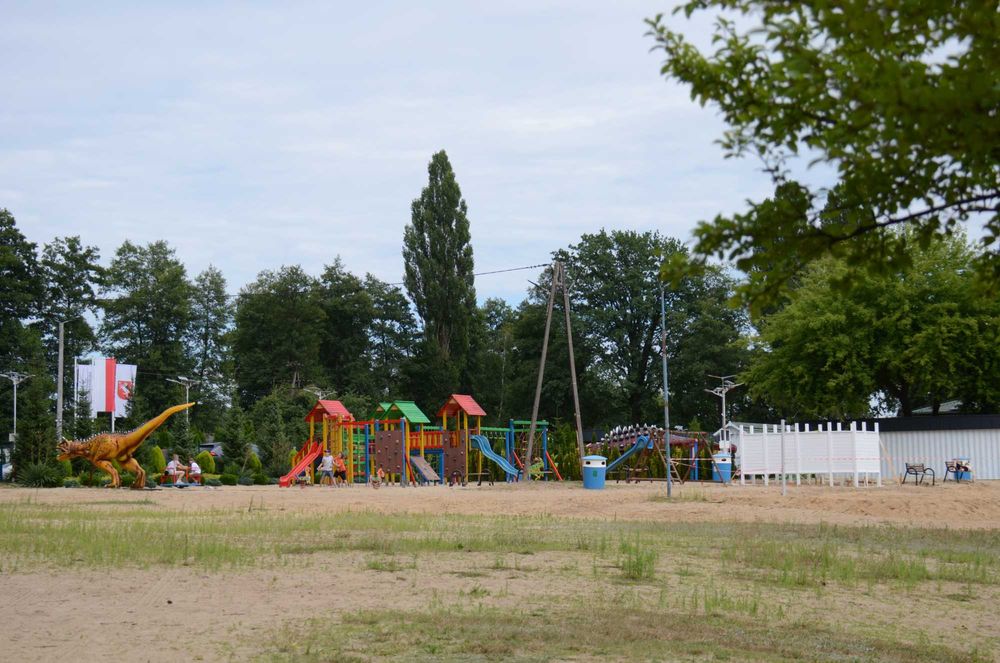 Domek 4 os. w lesie nad jeziorem k. Płocka (Grabina)