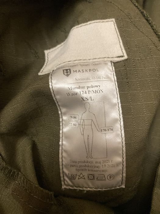 Mundur polowy wzór 124 P/MON XS/L