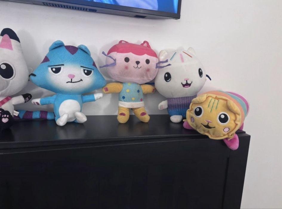 Peluches Gabby’s Dollhouse Originais – Conjunto Completo |