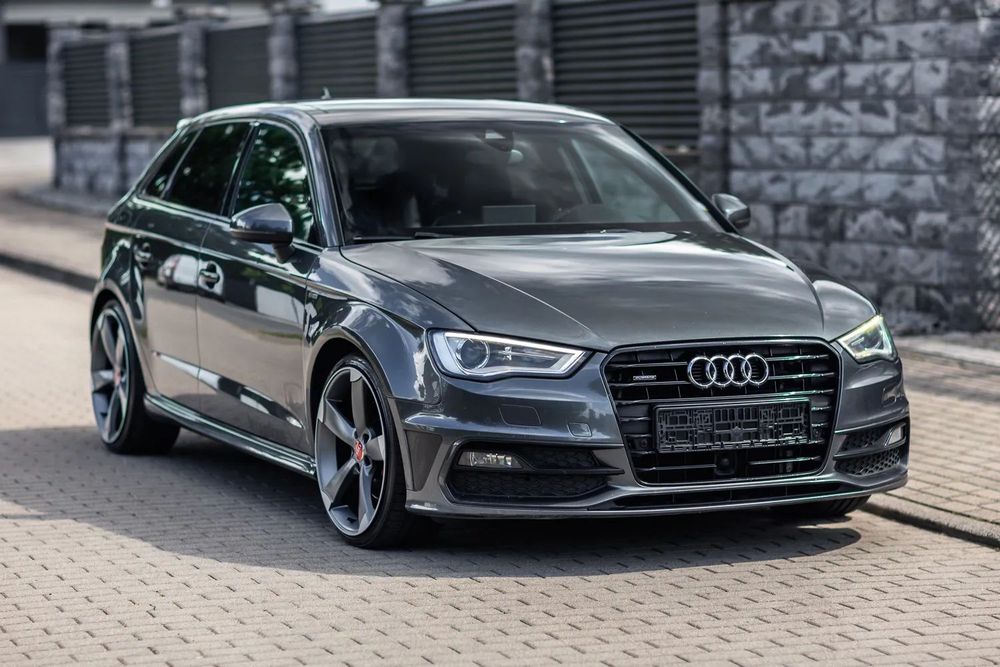Audi A3 Sportback Quattro S Line Panorama B&O Rotor Full opcja ACC