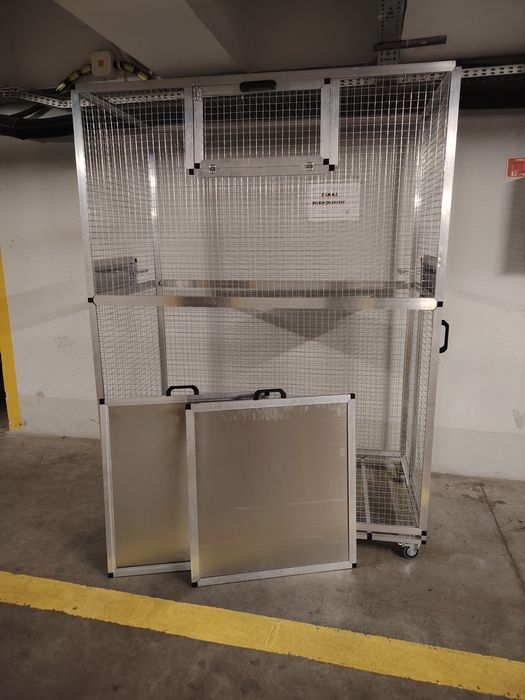 Klatki , woliery aluminiowe