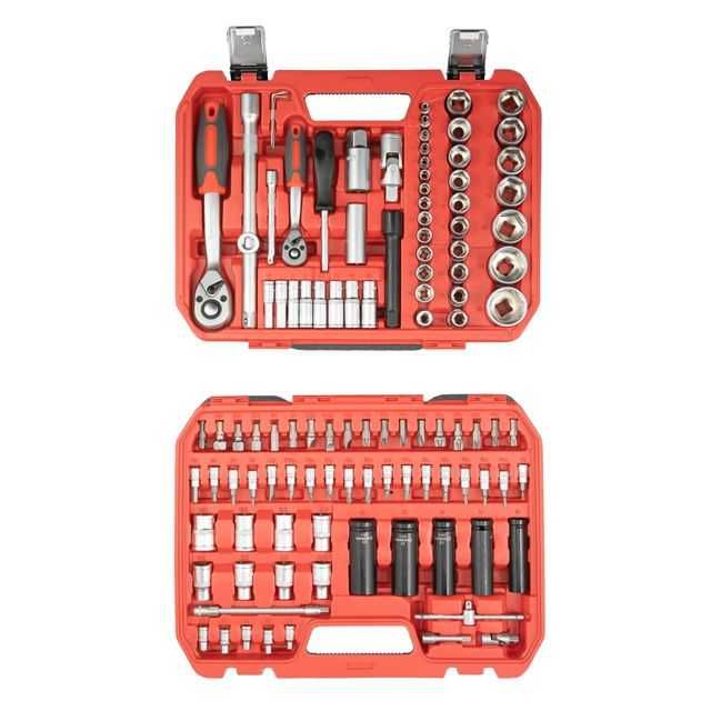 Набір інструментів 1/2" & 1/4" 111од, INTERTOOL ET-9111