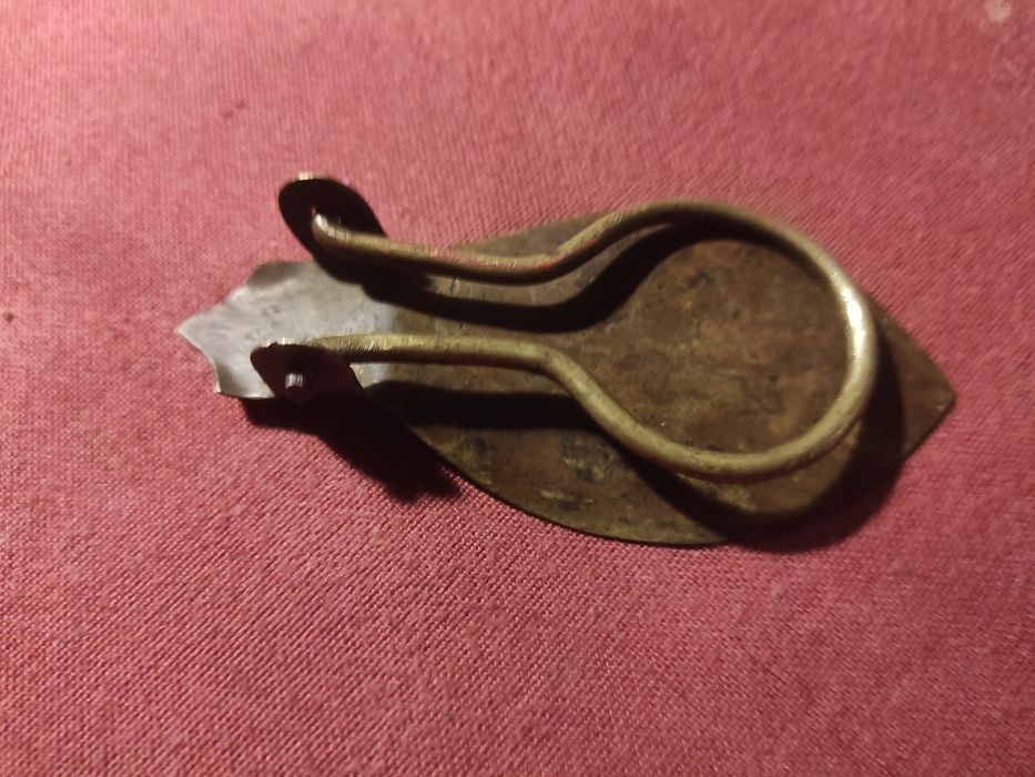 Calçadeira de cobre ou latão