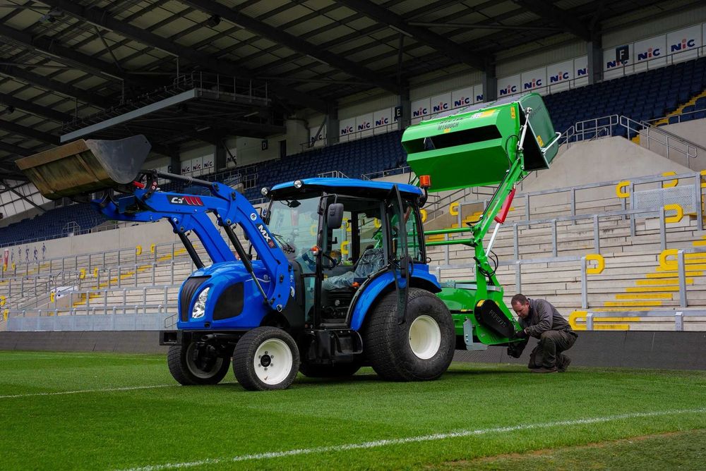 Kosiarka bijakowa z koszem Peruzzo KOALA 1600 PROFESSIONAL wysyp 1,85m