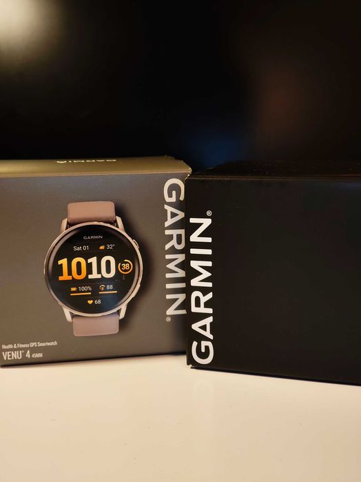 Nowy z folią GARMIN Venu 4 45mm Srebrno-szary Smartwatch