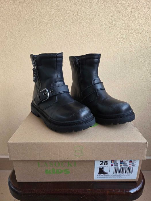 Dziecięce kozaki Lasocki Kids rozmiar 28.