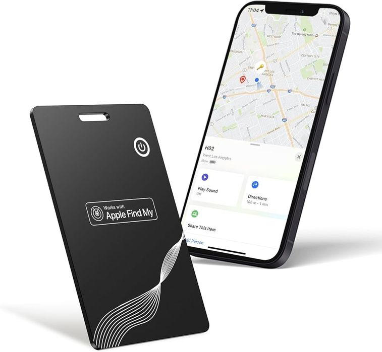 Картка для відстеження гаманця, GPS-трекер, локатор об'єктів, захист від клонування, бездротова зарядка,