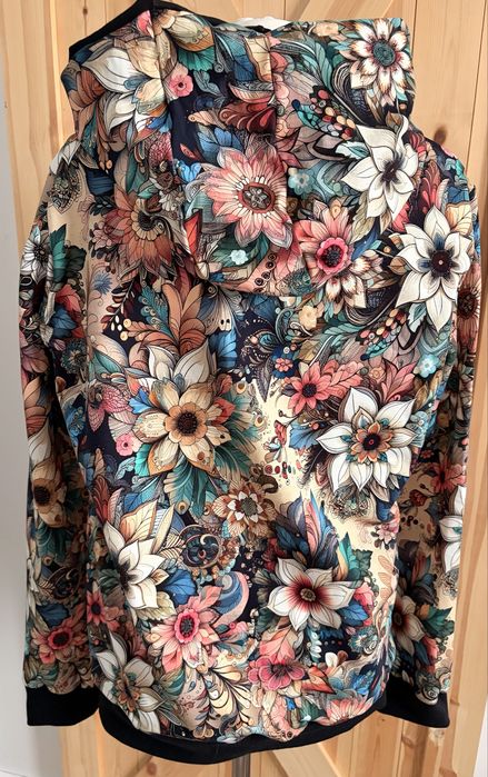 Bluza z dresówki handmade XL