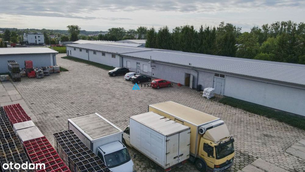 Obiekt magazynowo - biurowy z dużą działką