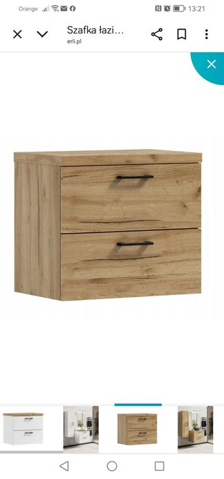 Szafka umywalkowa wisząca LUNA 80 NOWA!!!