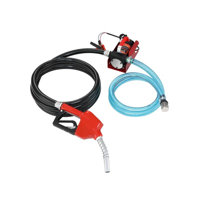 NOWE !! Elektryczna pompa do paliwa oleju pod aku 12V z całym zestawem