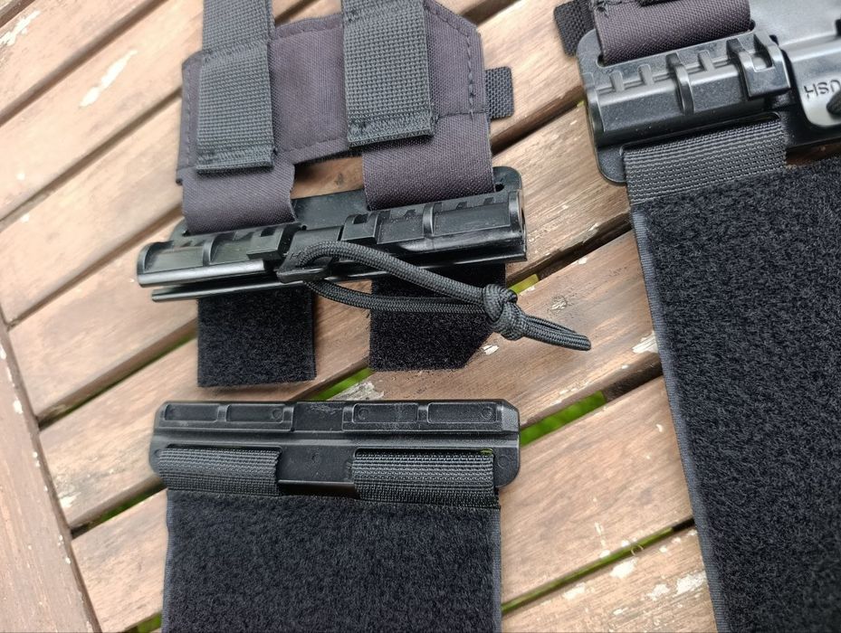 Cummerbund preta copia do modelo agilite airsoft