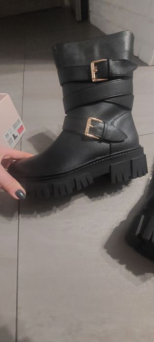 Buty zimowe damskie 39