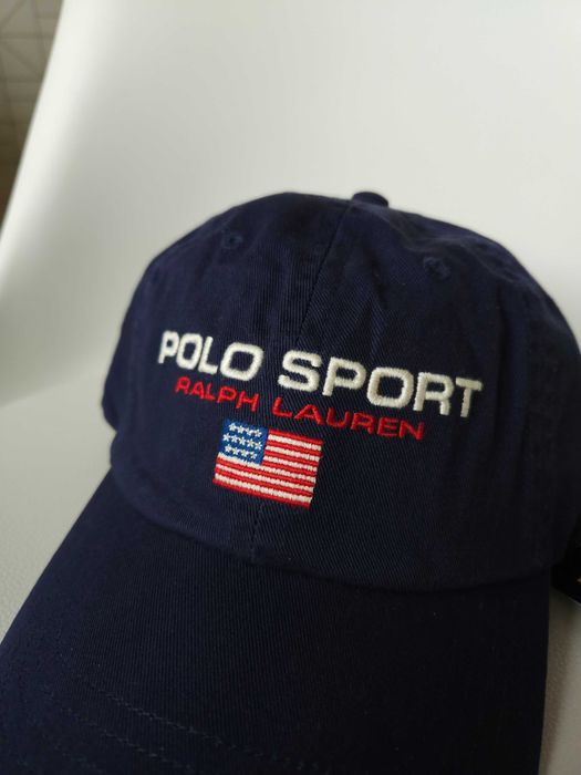 Нова чоловіча бейсболка polo ralph lauren оригінал, кепка з прапором